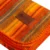 Variegated Stripe Alpaca Wool Blankets (Orange Dance)